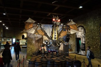 The "Munitions Dragon" at the Tower of London.