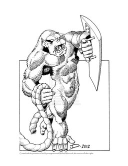 Grahluk - from the original Deities and Demigods before the lawyers took hold of it