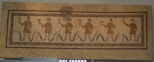 Roman frat party, 4th century, Alcalá de Henares, Madrid.
