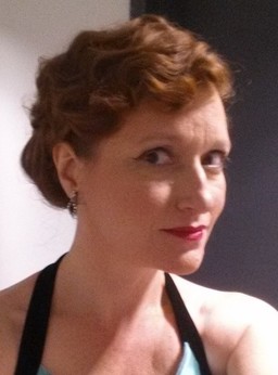 Hostess Mary Robinette Kowal at the 2014 Retro Hugos