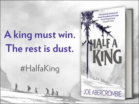 Half a King Joe Abercrombie UK ad-small