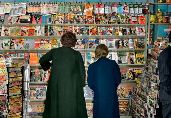 1942 pulp magazine rack picture-small