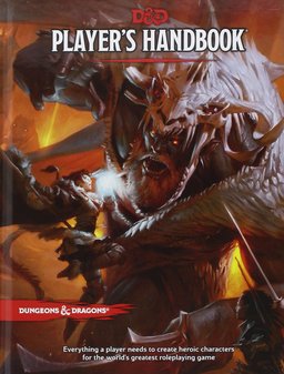 Dungeons and Dragons Players Handbook Fifth Edition-small