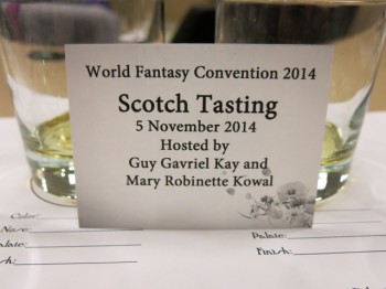 Scotch Tasting Card