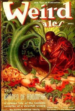 Weird Tales, April 1938, containing  "The King and the Knave" by Carl Jacobi