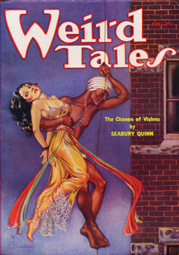 Weird Tales, August 1933, containing"A Pair of Swords" by Carl Jacobi