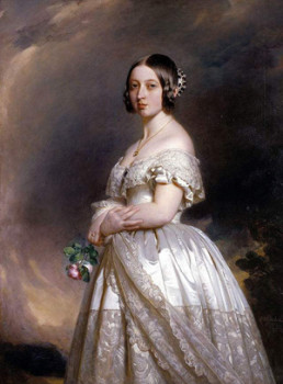 Young Queen Victoria.