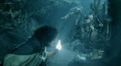 Frodo in Shelob's Lair-small