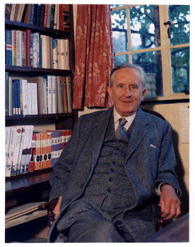 NPG x88898; John Ronald Reuel Tolkien by Pamela Chandler