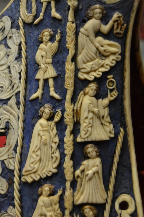 Detail of the saddle.