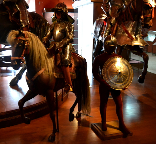 There are a number of suits of children's armor, given as gifts to princes by leading families in the hopes of currying favor once the child grew up and took the throne.