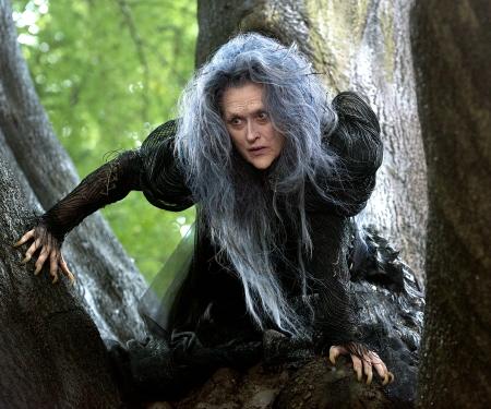 Meryl Streep as the Witch