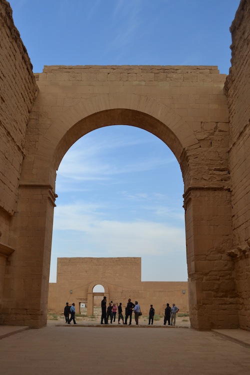 This photo gives an idea of the vast scale of Hatra.