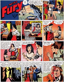 Miss Fury strip