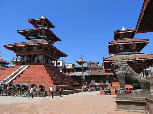 Darbar Square, Kathmandu. Photo courtesy Wikimedia Commons.