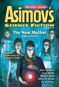 Asimov's Science Fiction April May 2015-rack