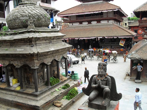 Another view of Durbar Marg. Photo courtesy S. Pakhrin.