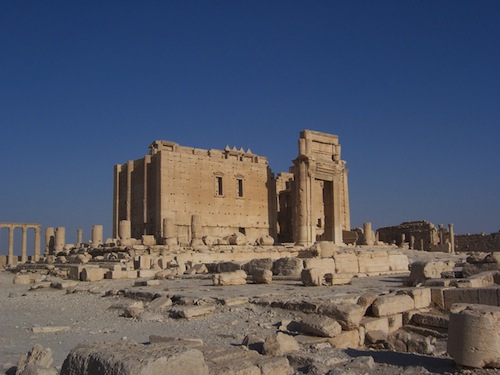 Temple of Baal at Palmyra, Syria, courtesy Erik Hermans (2008) and the Institute for the Study of the Ancient World.