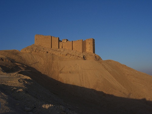 Arab Castle at Palmyra, Syria.