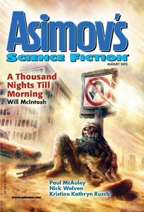 Asimov's Science Fiction August 2015-rack