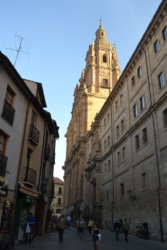 The back side of the cathedral.