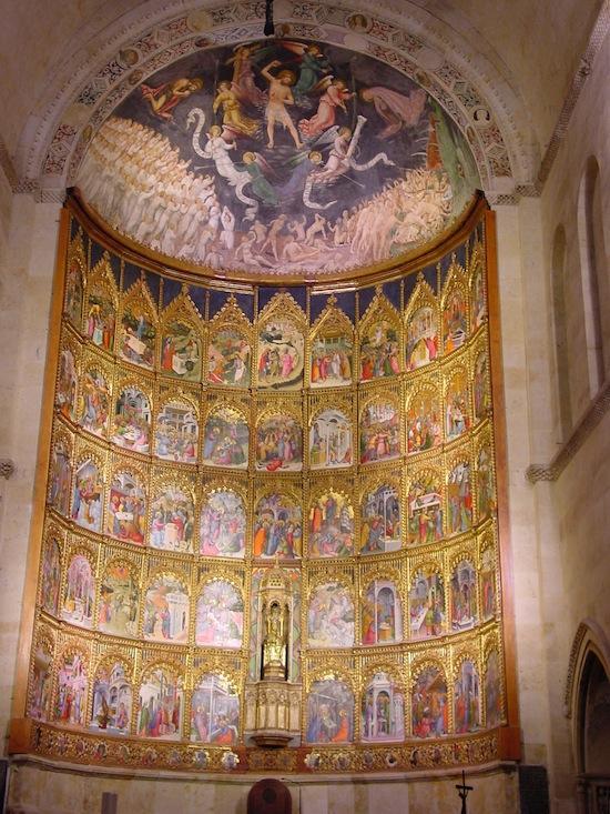 The apse of Salamanca's Old Cathedral. Photo courtesy Lourdes Cardenal