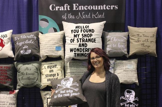 Angie Oxtoby Craft Encounters at Chicago ComicCon 2015-small