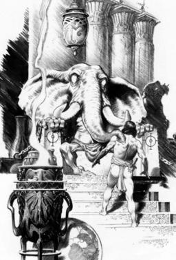 Art for "Tower of the Elephant" by Mark Schultz