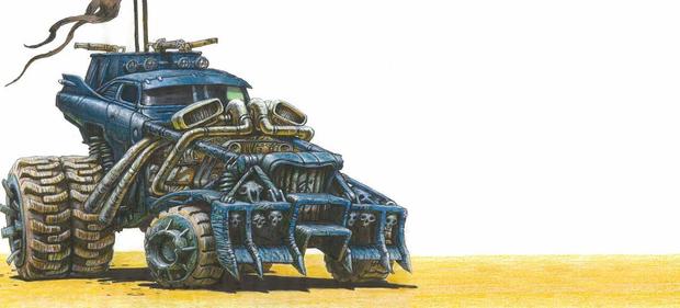 The Art of Mad Max Fury Road cars-small