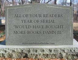Write on your own tombstone. Is there anything the Internet won't do? What a world we live in, people. What a world.