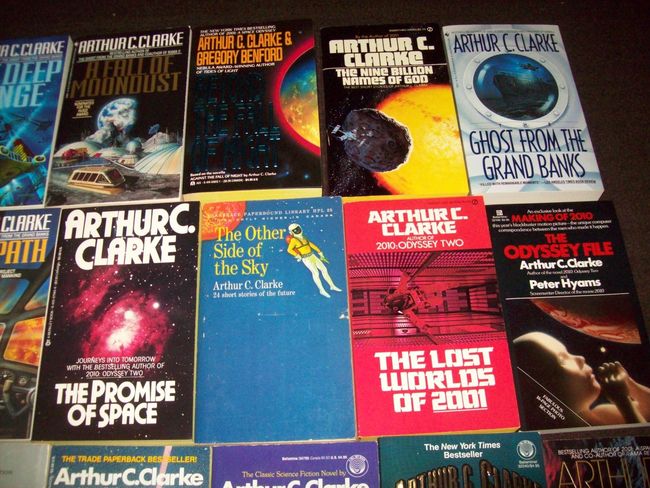 Arthur C. Clarke paperback collection 2-small