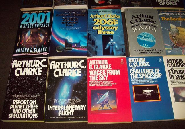 Arthur C. Clarke paperback collection 3-small