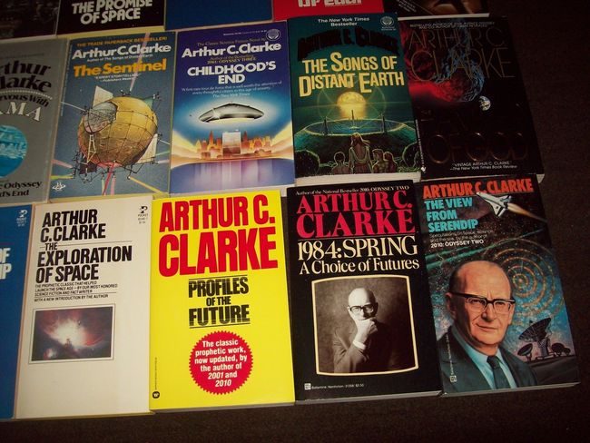 Arthur C. Clarke paperback collection 4-small