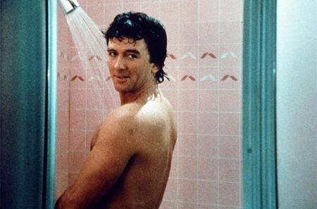 Bobby Ewing in the shower