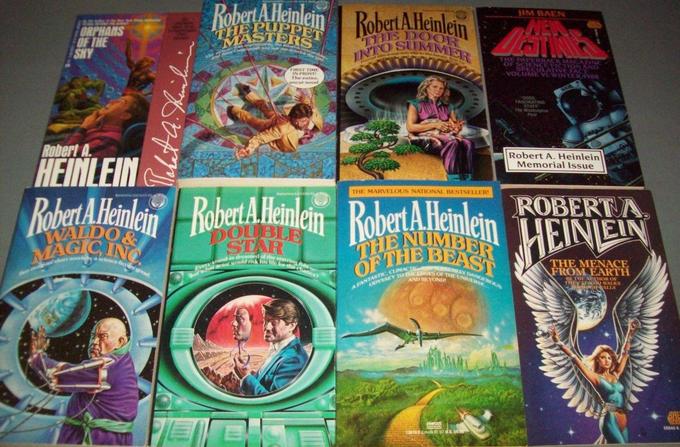 Robert A. Heinlein paperbacks 4-small