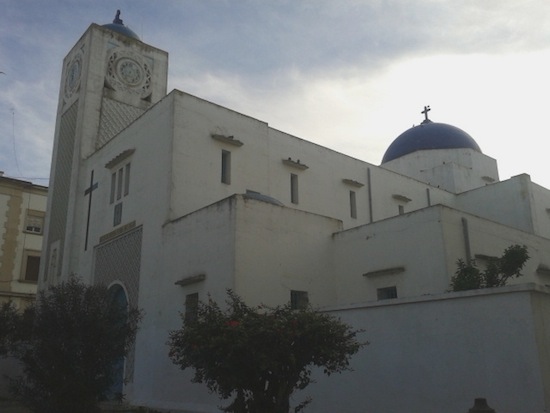 Iglesia de Nuestra Señora del Pilar, built in the 1920s.