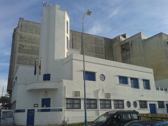 The Spanish consulate is in this funky Art Deco building.