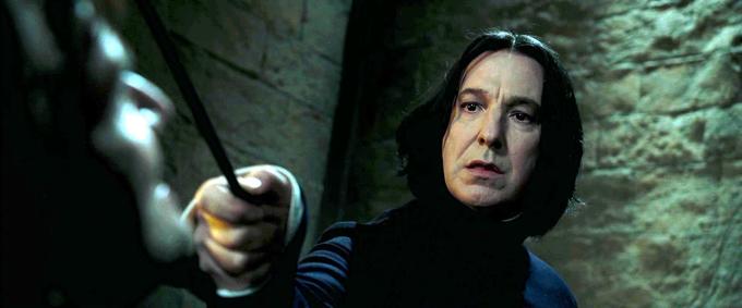 Alan Rickman as Severus Snape-small