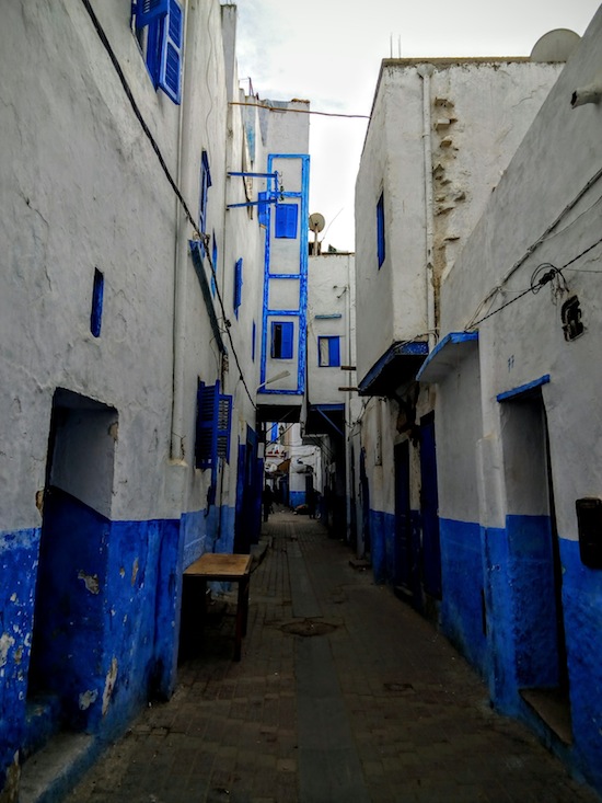 Another shot of the medina. It was a bit past noon and it was mostly abandoned, everyone having gone off to lunch. Photo courtesy Almudena Alonso-Herrero.