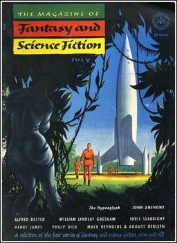 The Magazine of Fantasy and Science Fiction, July 1953. Edited by Anthony Boucher; cover by Emsh