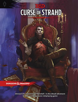 Cover of the Curse of Strahd adventure supplement. (Source: Wizards of the Coast)