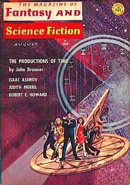 The Magazine of Fantasy and Science Fiction August 1966-small