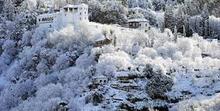 alhambra con nieve