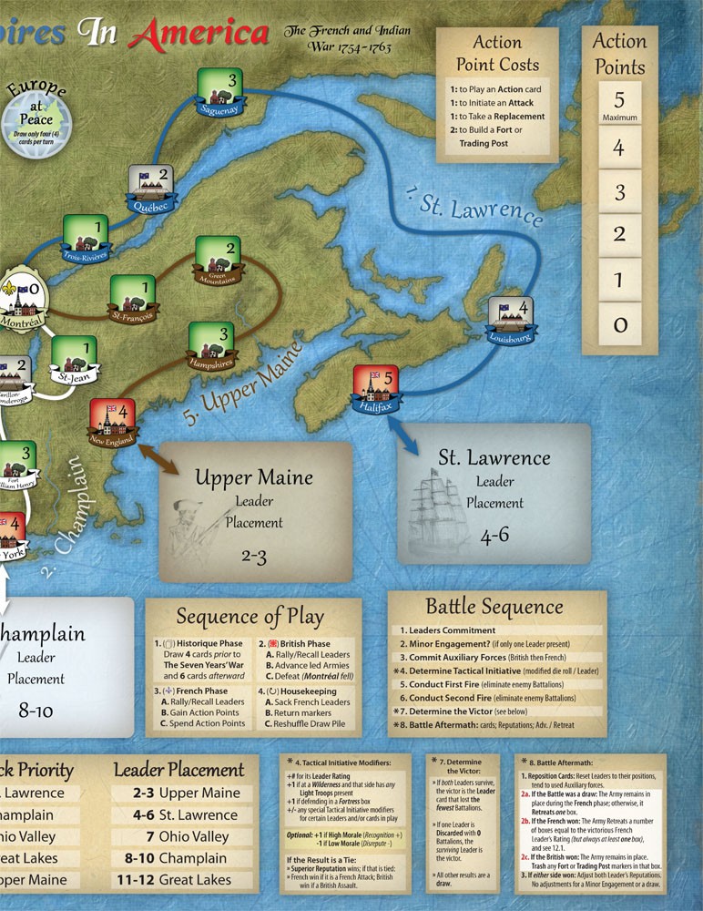 The Eastern half of the game map.