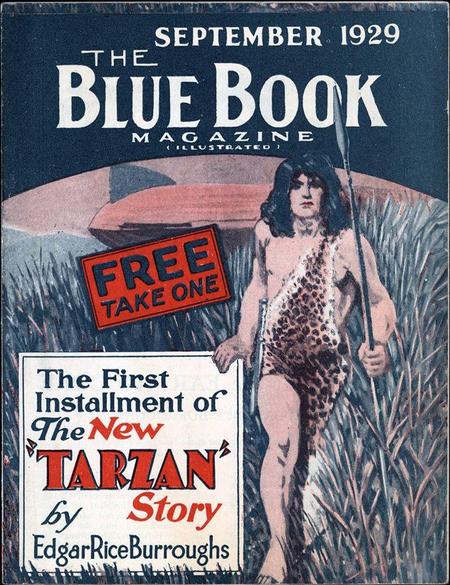 Blue Book September 1929 Tarzan-small