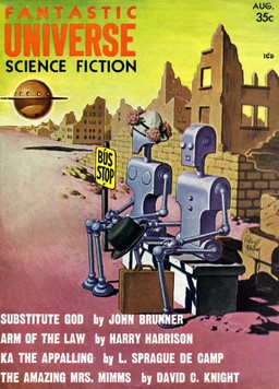 Fantastic Universe August 1958-small