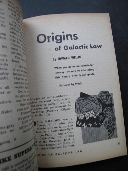 Galaxy April 1953 Origins of Galactic Law-small