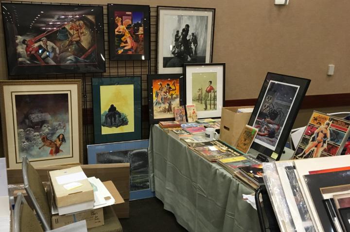 Art and pulps at Windy City Pulp 2016 2-small