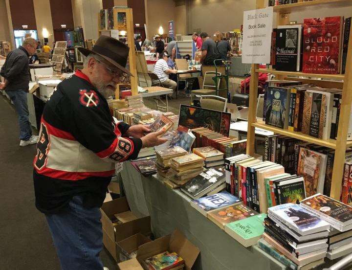 Bill Cavalier at Windy City Pulp 2016-small