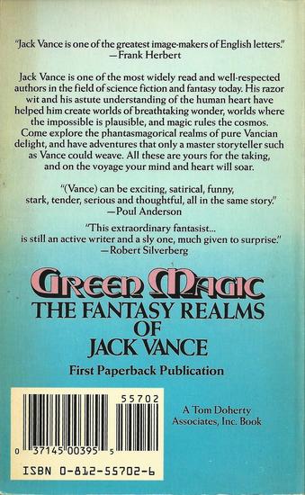 Green Magic Jack Vance-back-small